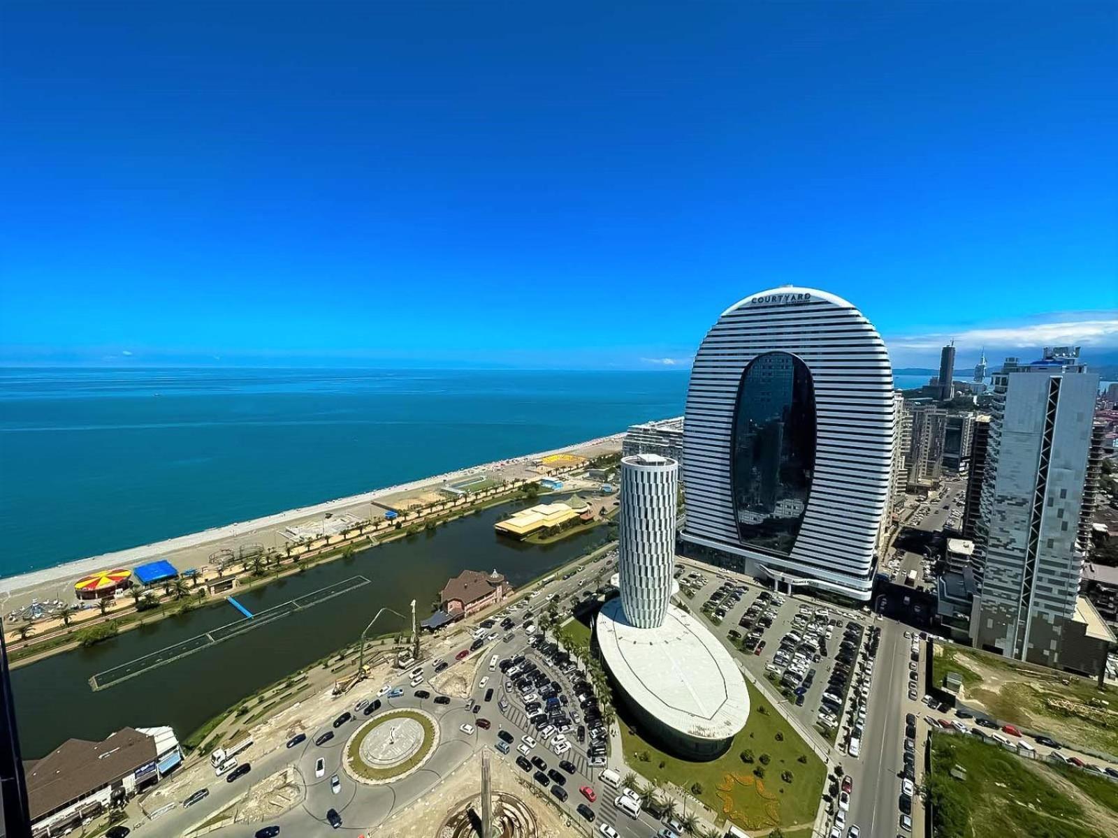 Orbi Twin Towers Aparthotel With Sea View Μπατούμι Εξωτερικό φωτογραφία