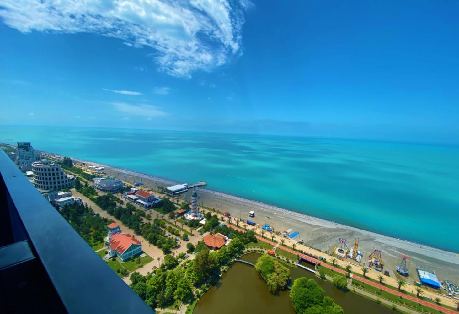 Orbi Twin Towers Aparthotel With Sea View Μπατούμι Εξωτερικό φωτογραφία